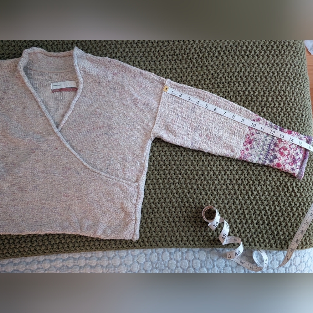Anthropologie Pilcro Faux Wrap Sweater - Picture 8 of 12